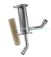 Корпус комбинированного водного фильтра для подготовки воды-сырья на непищевом производстве UVAQUA® нержавеющий Корпус комбинированного водного фильтра для подготовки воды-сырья на непищевом производстве UVAQUA® нержавеющий